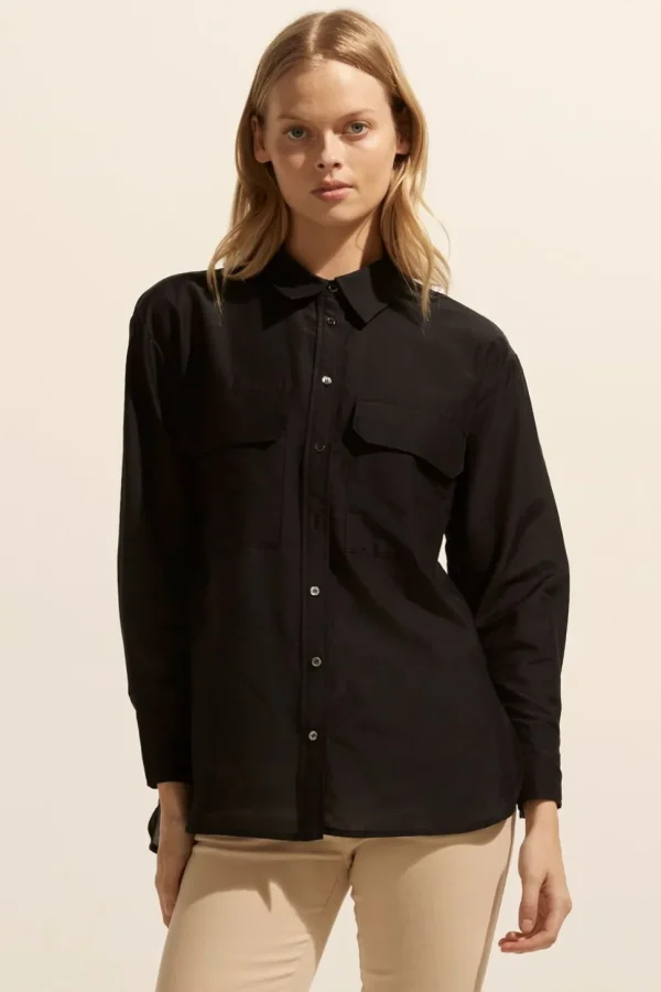 Hot zoe kratzmann Abroad Top-Black