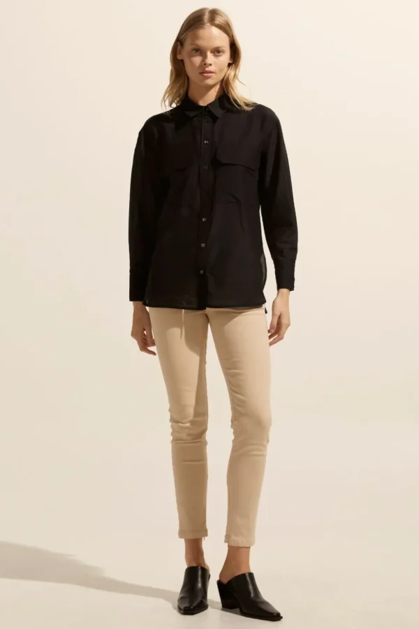 Hot zoe kratzmann Abroad Top-Black