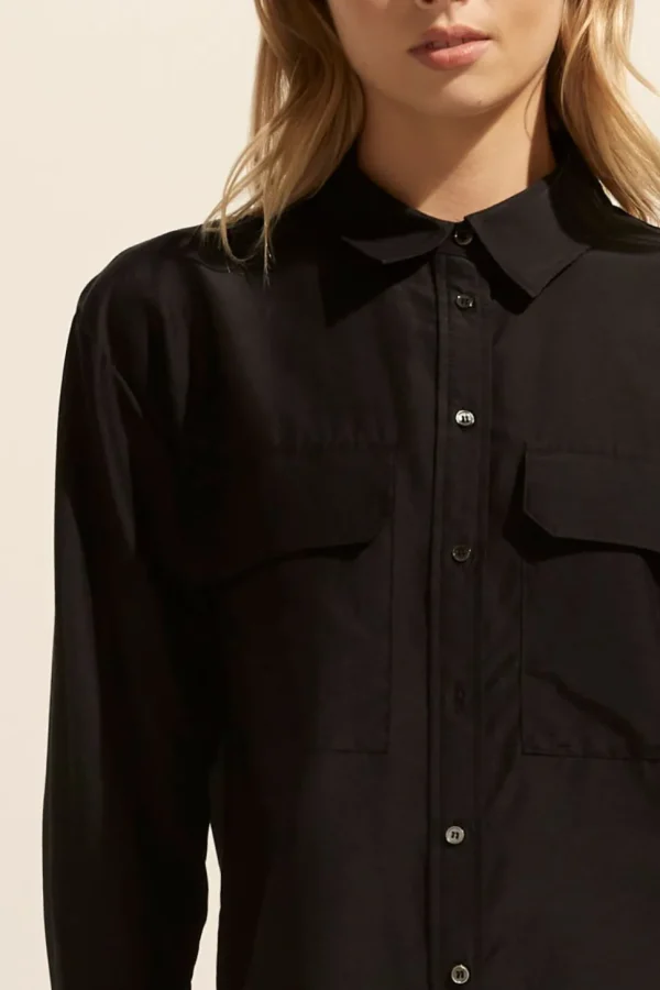 Hot zoe kratzmann Abroad Top-Black