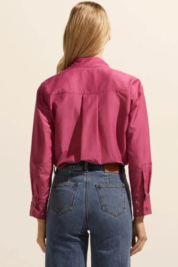 Store zoe kratzmann Abroad Top-Magenta