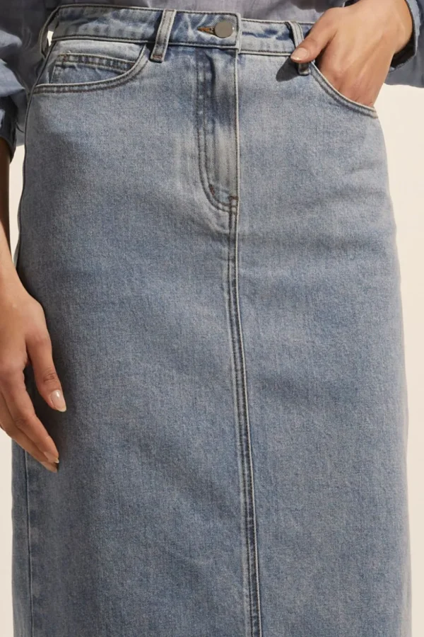Discount zoe kratzmann Accord Skirt-Washed Denim