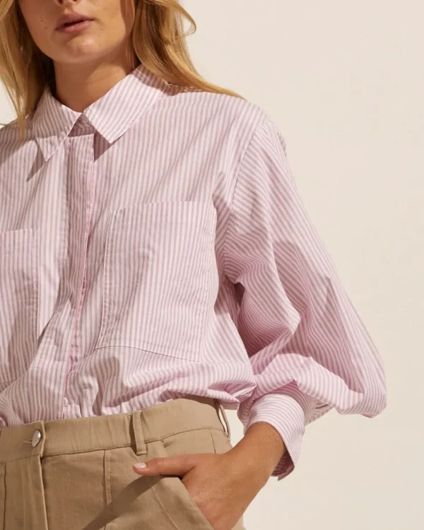 Sale zoe kratzmann Ardent Top-Strawberry Stripe