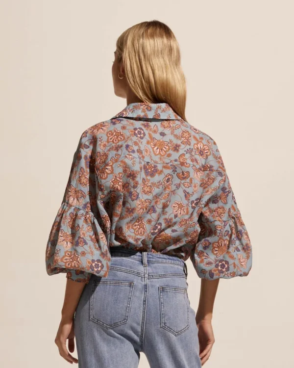 Outlet zoe kratzmann Bounty Top-Sardine Paisley