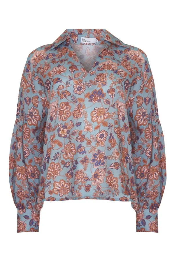 Outlet zoe kratzmann Bounty Top-Sardine Paisley