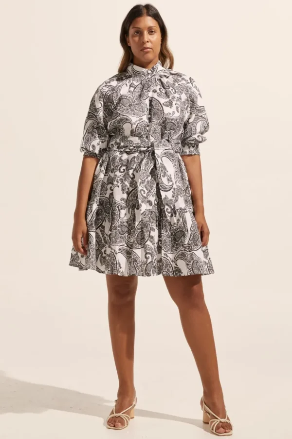 Sale zoe kratzmann Cater Dress-Black Paisley