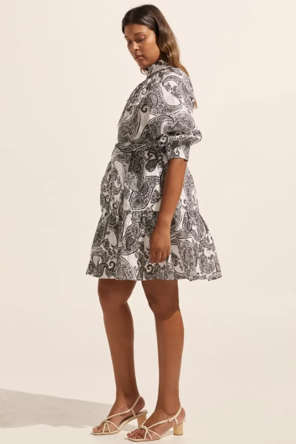 Sale zoe kratzmann Cater Dress-Black Paisley