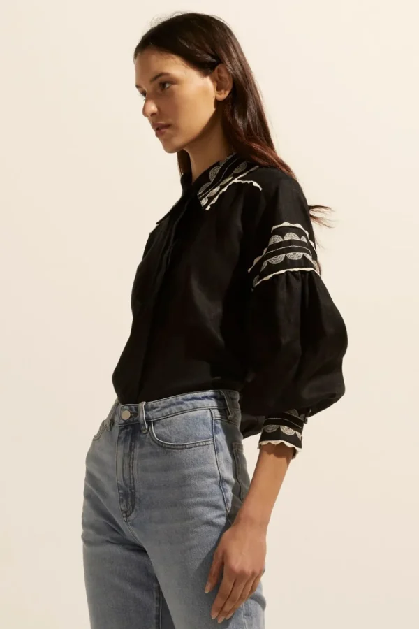 Hot zoe kratzmann Coax Top-Black