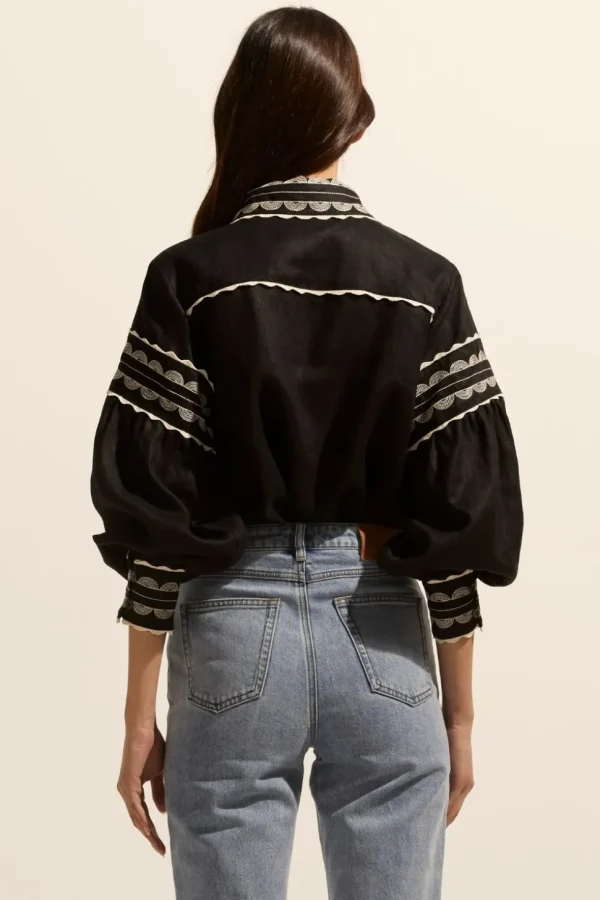 Hot zoe kratzmann Coax Top-Black