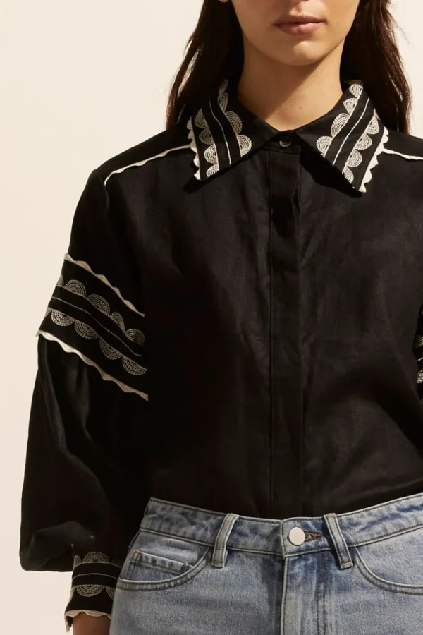Hot zoe kratzmann Coax Top-Black