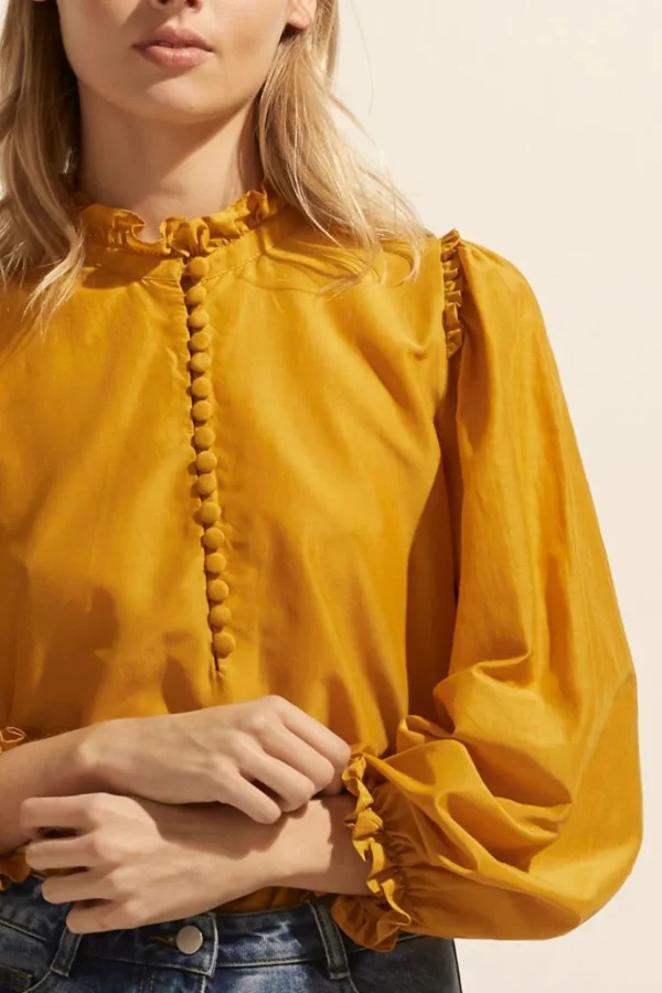 Outlet zoe kratzmann Context Top-Ochre