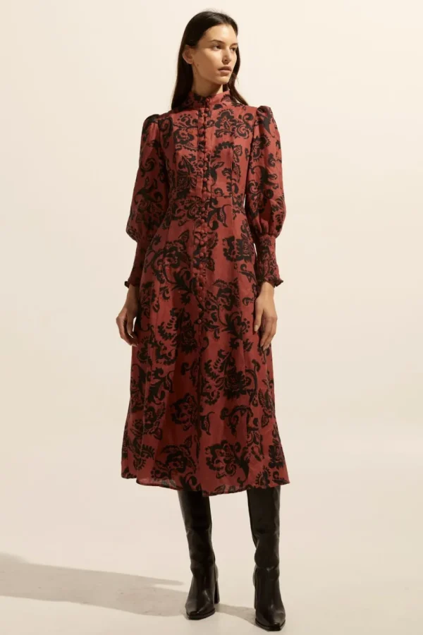 Hot zoe kratzmann Crave Dress-Clay Floral