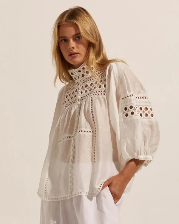 New zoe kratzmann Dedicate Top-Porcelain