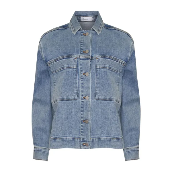 New zoe kratzmann Edit Jacket-Washed Denim