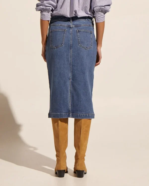 Discount zoe kratzmann Element Skirt-Mid Denim
