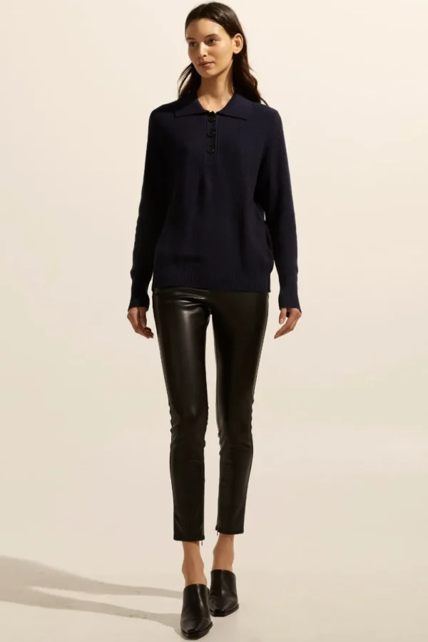 Shop zoe kratzmann Engulf Knit-Indigo