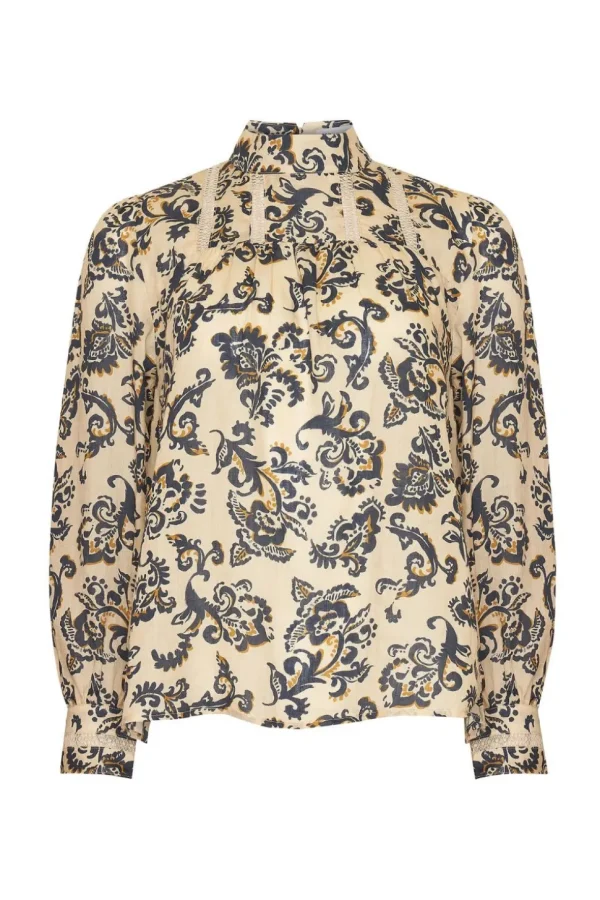 Hot zoe kratzmann Faze Top-Ochre Floral