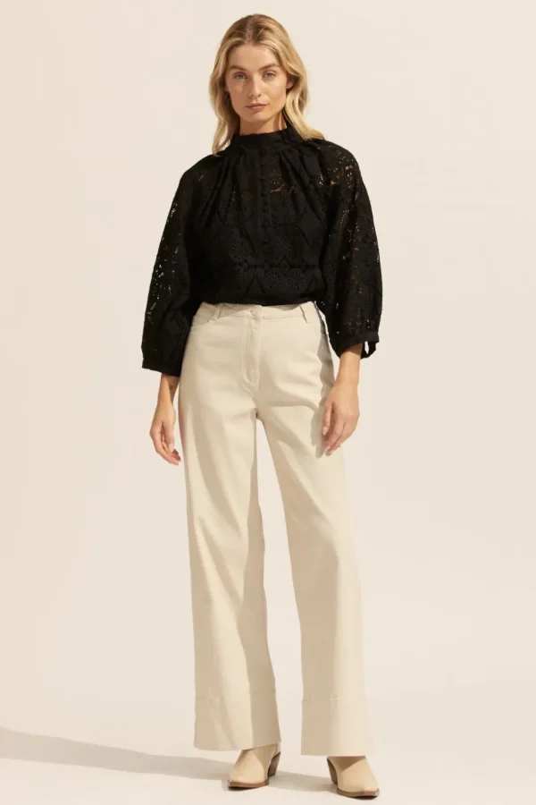 New zoe kratzmann Fuse Top-Black