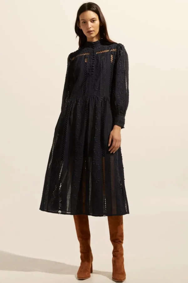 Shop zoe kratzmann Gleam Dress-Indigo