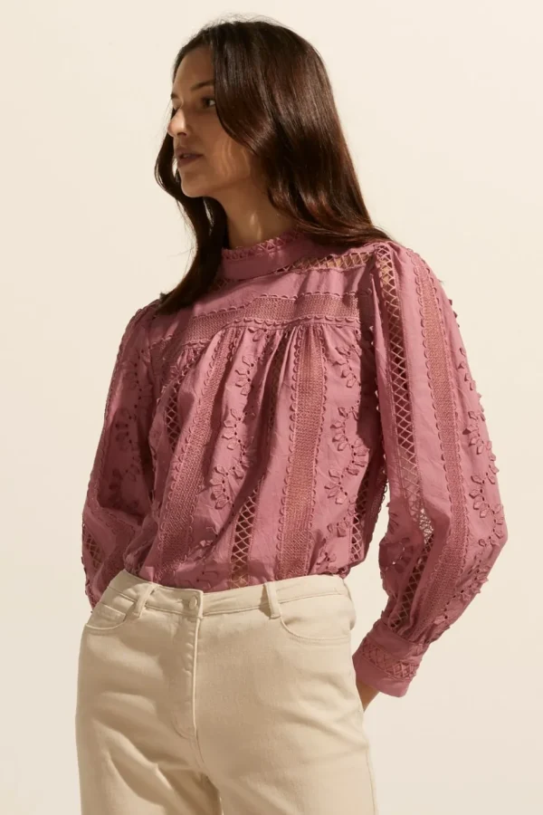 Sale zoe kratzmann Glimpse Top-Magenta