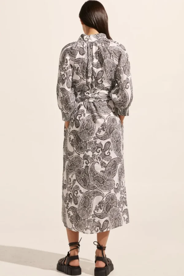 Shop zoe kratzmann Halcyon Dress-Black Paisley