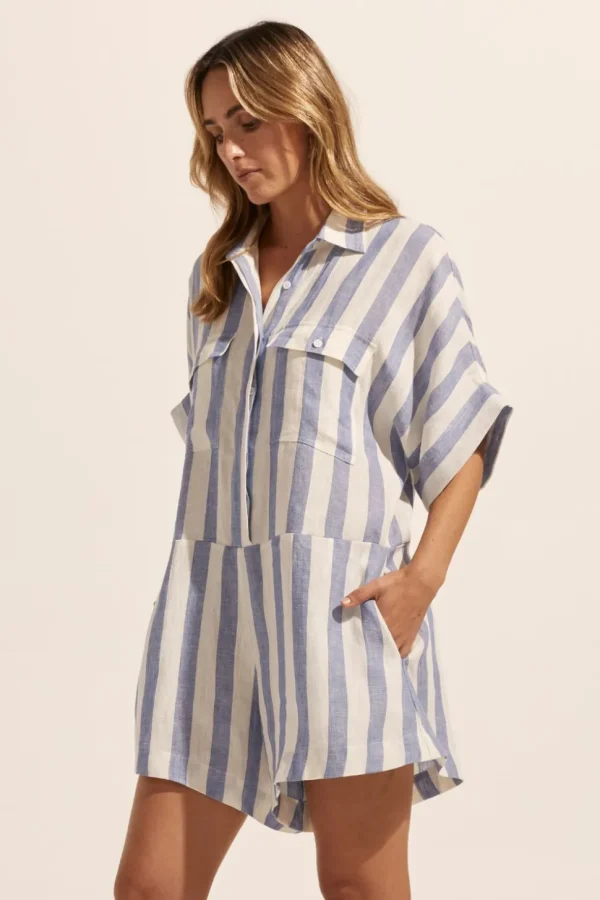 Hot zoe kratzmann Heed Jumpsuit-Wide Ocean