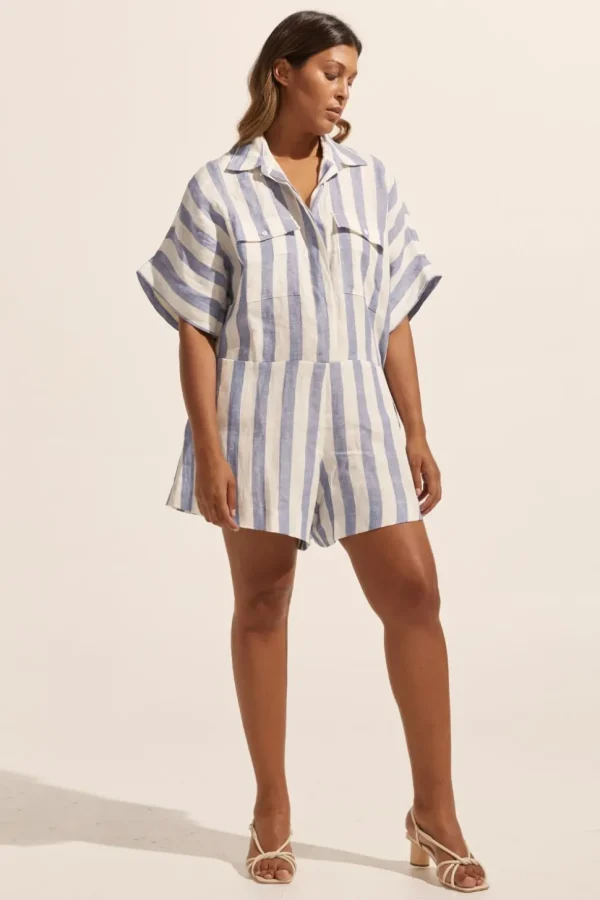 Hot zoe kratzmann Heed Jumpsuit-Wide Ocean