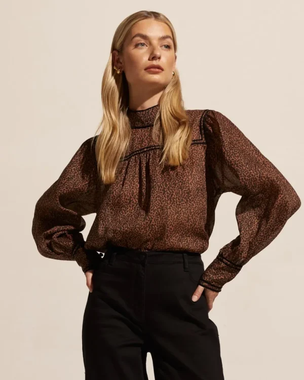 Store zoe kratzmann Horizen Top-Toast Leopard