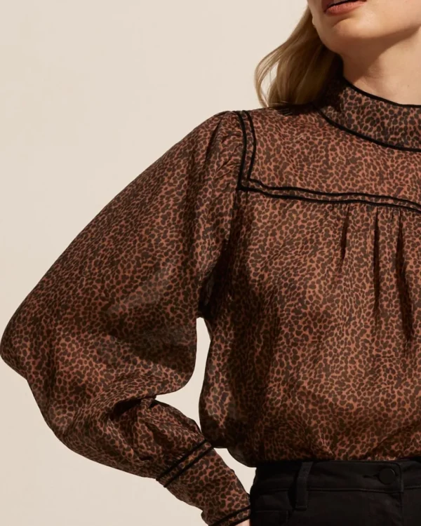 Store zoe kratzmann Horizen Top-Toast Leopard