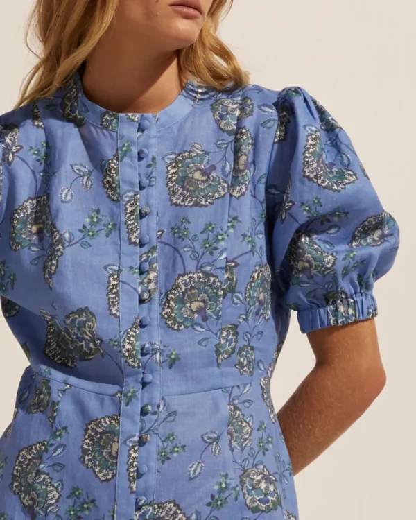 Hot zoe kratzmann Intent Dress-Azure Botanic