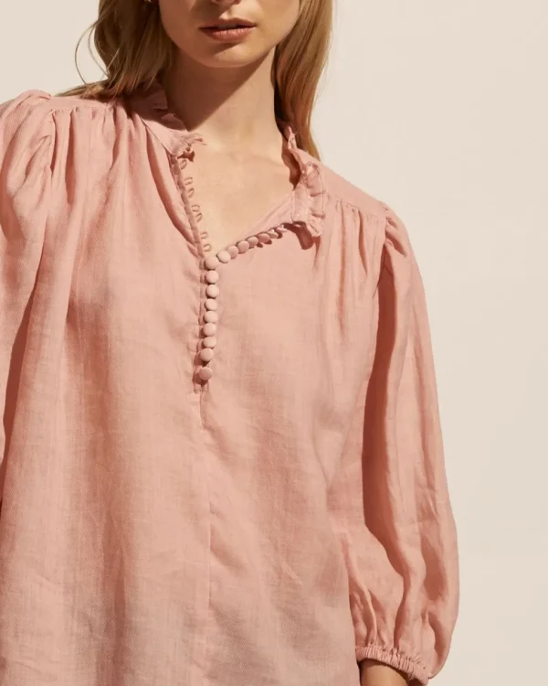 Outlet zoe kratzmann Lilt Top-Salmon