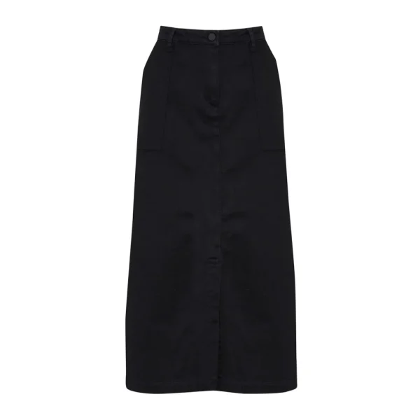 Discount zoe kratzmann Loft Skirt-Black Denim