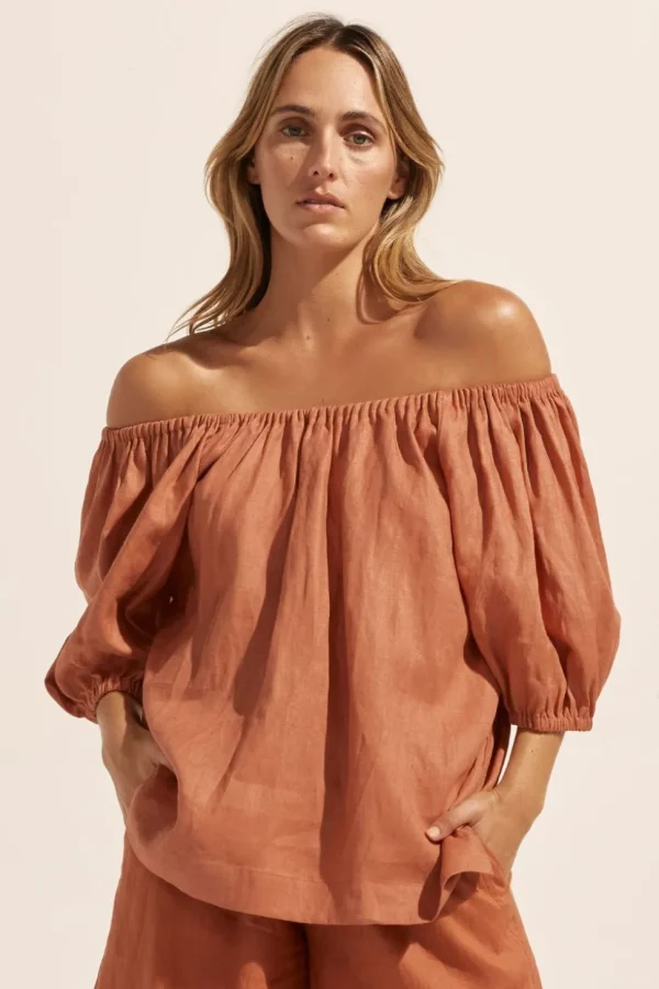 Sale zoe kratzmann Nomad Top-Ginger