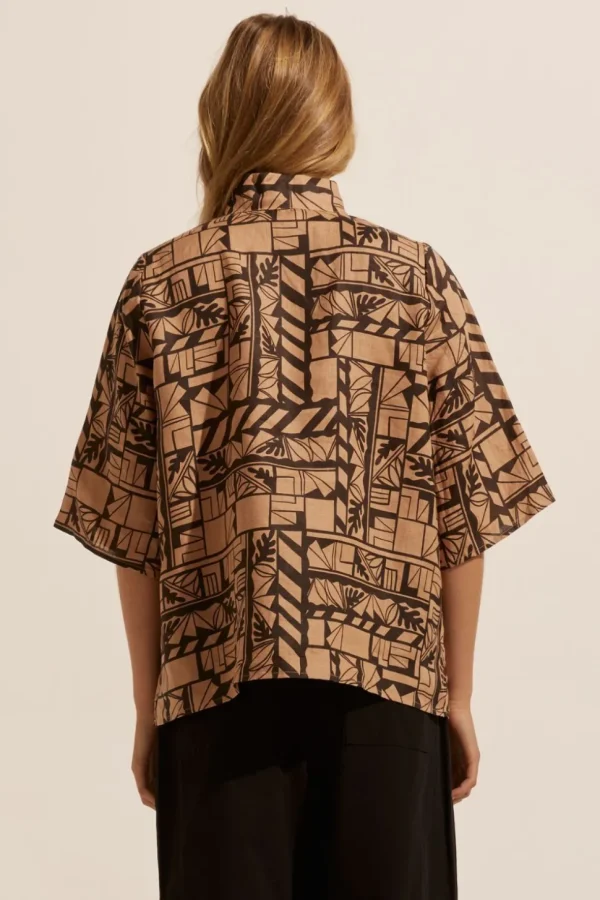 Outlet zoe kratzmann Note Top-Matisse Choc