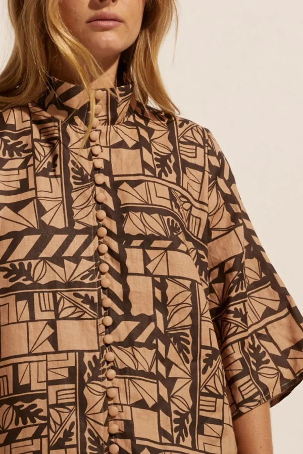 Outlet zoe kratzmann Note Top-Matisse Choc