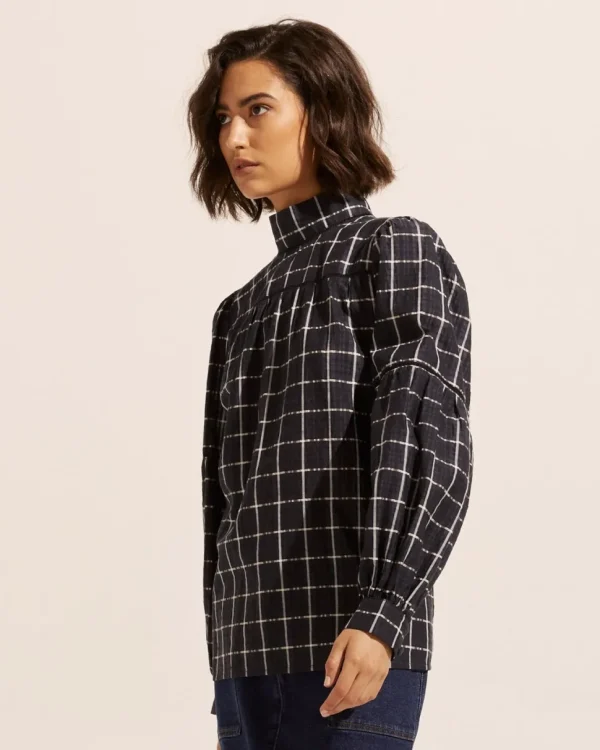 Flash Sale zoe kratzmann Pace Top-Black Check