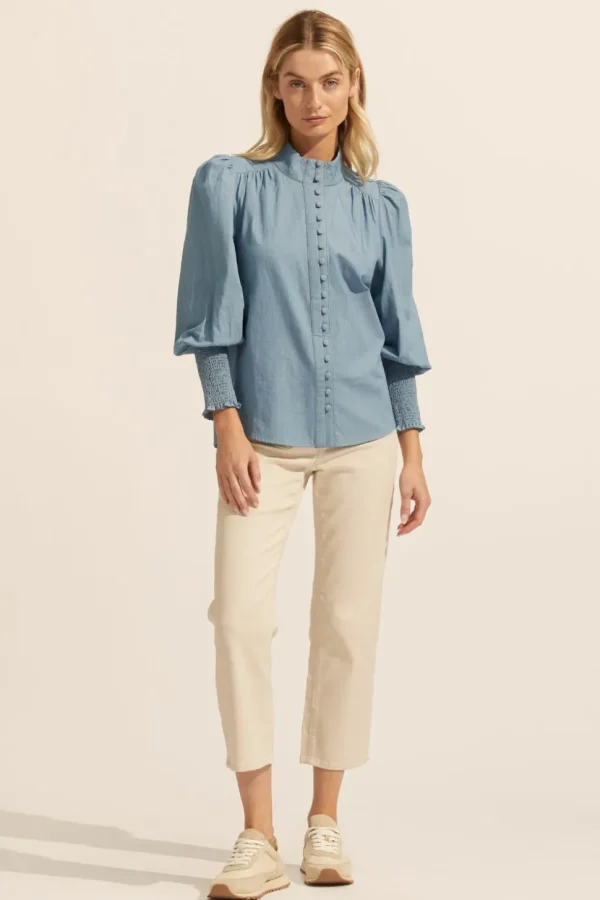 Best zoe kratzmann Pier Top-Chambray