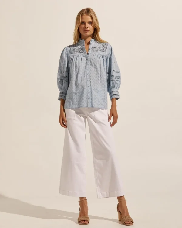 Outlet zoe kratzmann Restore Top-Sky