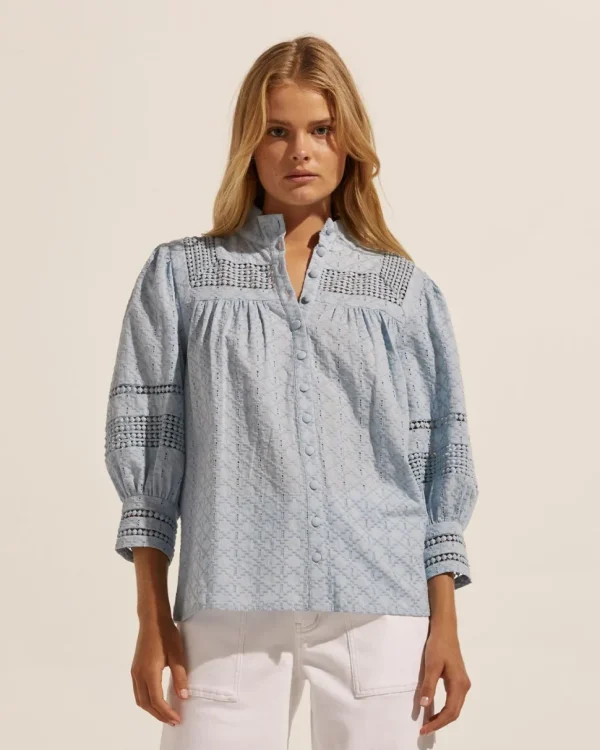 Outlet zoe kratzmann Restore Top-Sky