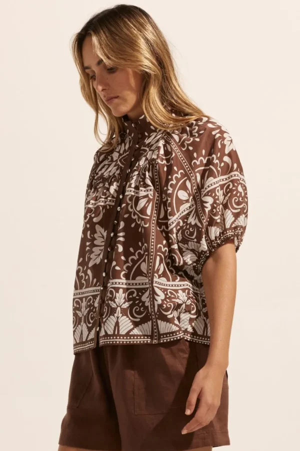 Shop zoe kratzmann Roam Top-Choc Mosaic