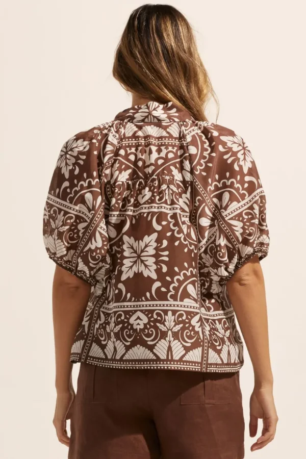 Shop zoe kratzmann Roam Top-Choc Mosaic