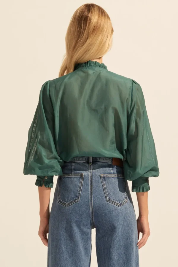 Online zoe kratzmann Swoon Top-Green