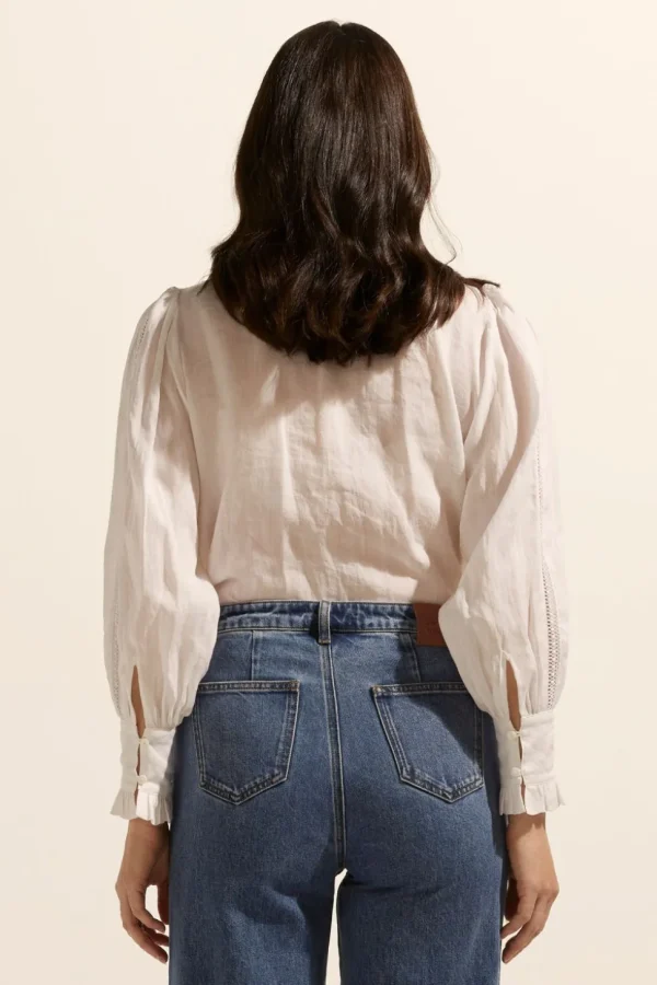 Flash Sale zoe kratzmann Swoon Top-Porcelain