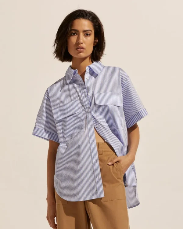 Flash Sale zoe kratzmann Unite Top-Ocean Stripe