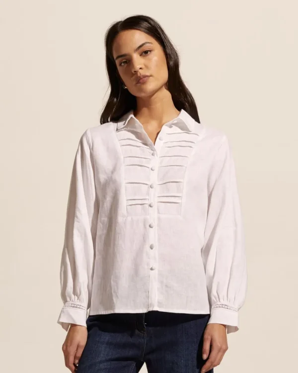 New zoe kratzmann Voyage Top-Porcelain