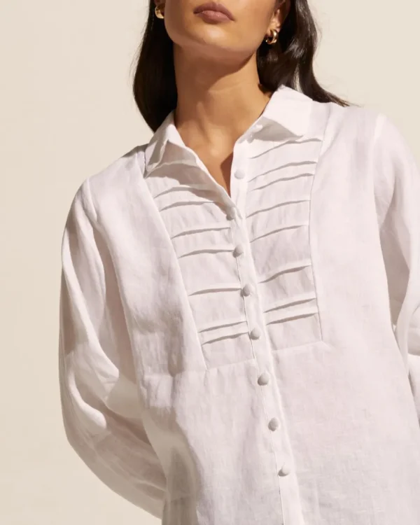 New zoe kratzmann Voyage Top-Porcelain
