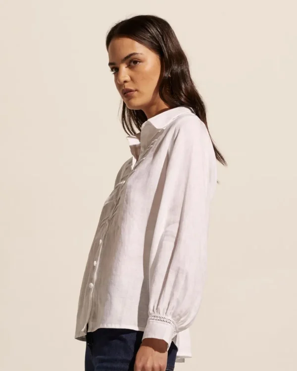 New zoe kratzmann Voyage Top-Porcelain